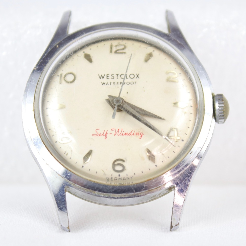 Vintage Westclox 780 Self-Winding Waterproof Antimagnetic Watch Head